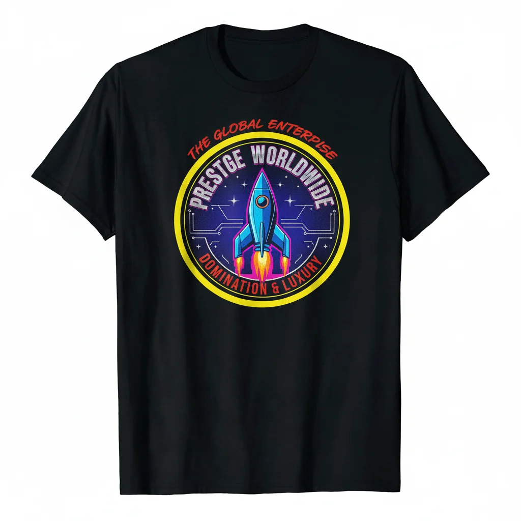 Prestige Worldwide Logo Inspired Premium T-Shirt
