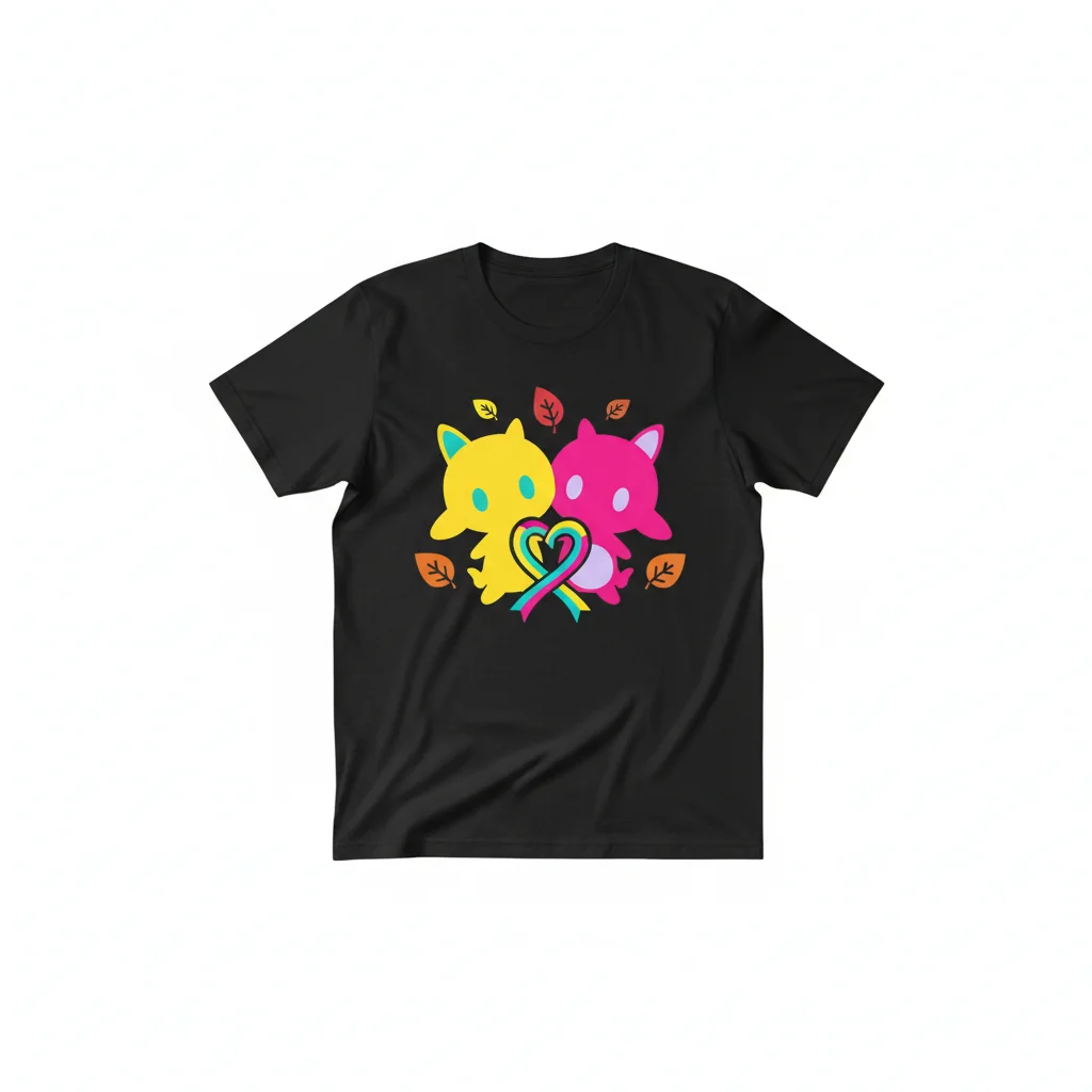 Pretty Cure Mepple & Mipple Essential T-Shirt - 100% Cotton Anime Tee