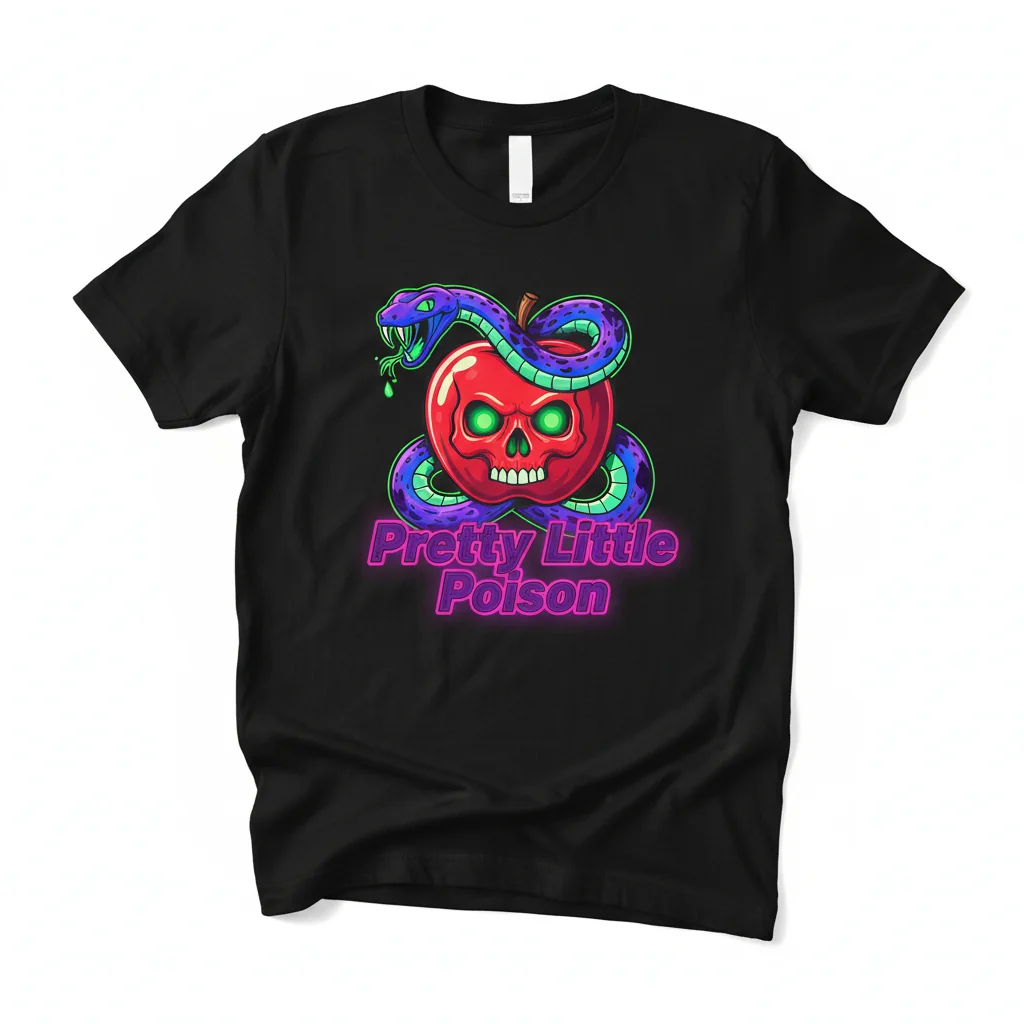 Pretty Little Poison: The Durable, Fade-Resistant Essential T-Shirt