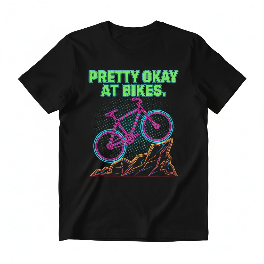 Pretty OK at Bikes - The Essential Tee