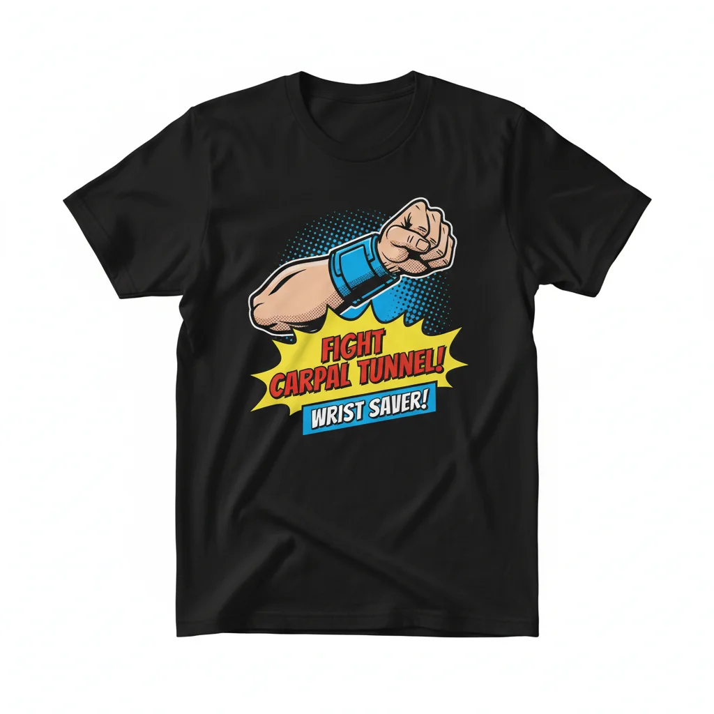 Prevent Carpal Tunnel Funny Work Meme Essential T-Shirt - Ultra-Durable & Comfortable