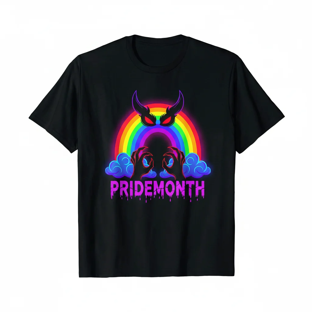 Pri-DEMON-th Essential T-Shirt: Premium 100% Cotton Tee with Retail Fit