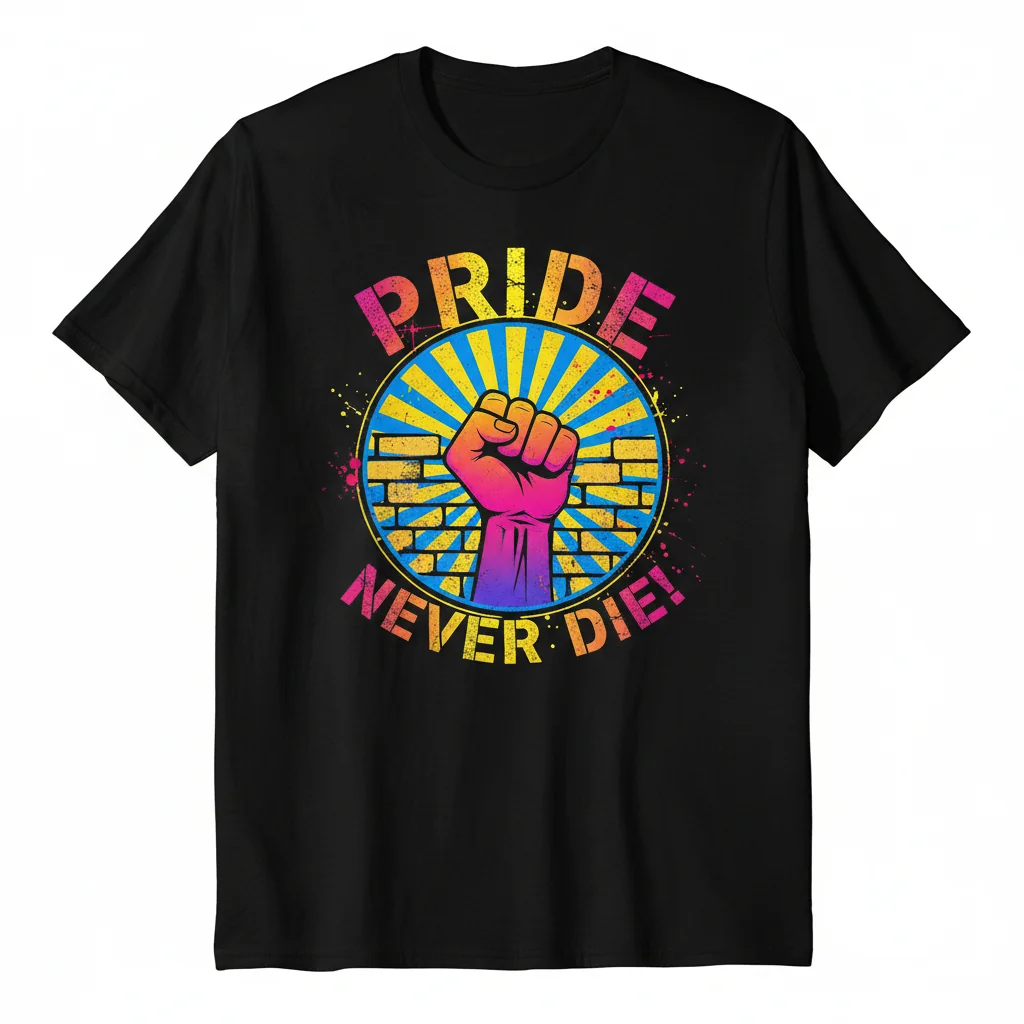 PRIDE NEVER DIE! Iconic Street Tee