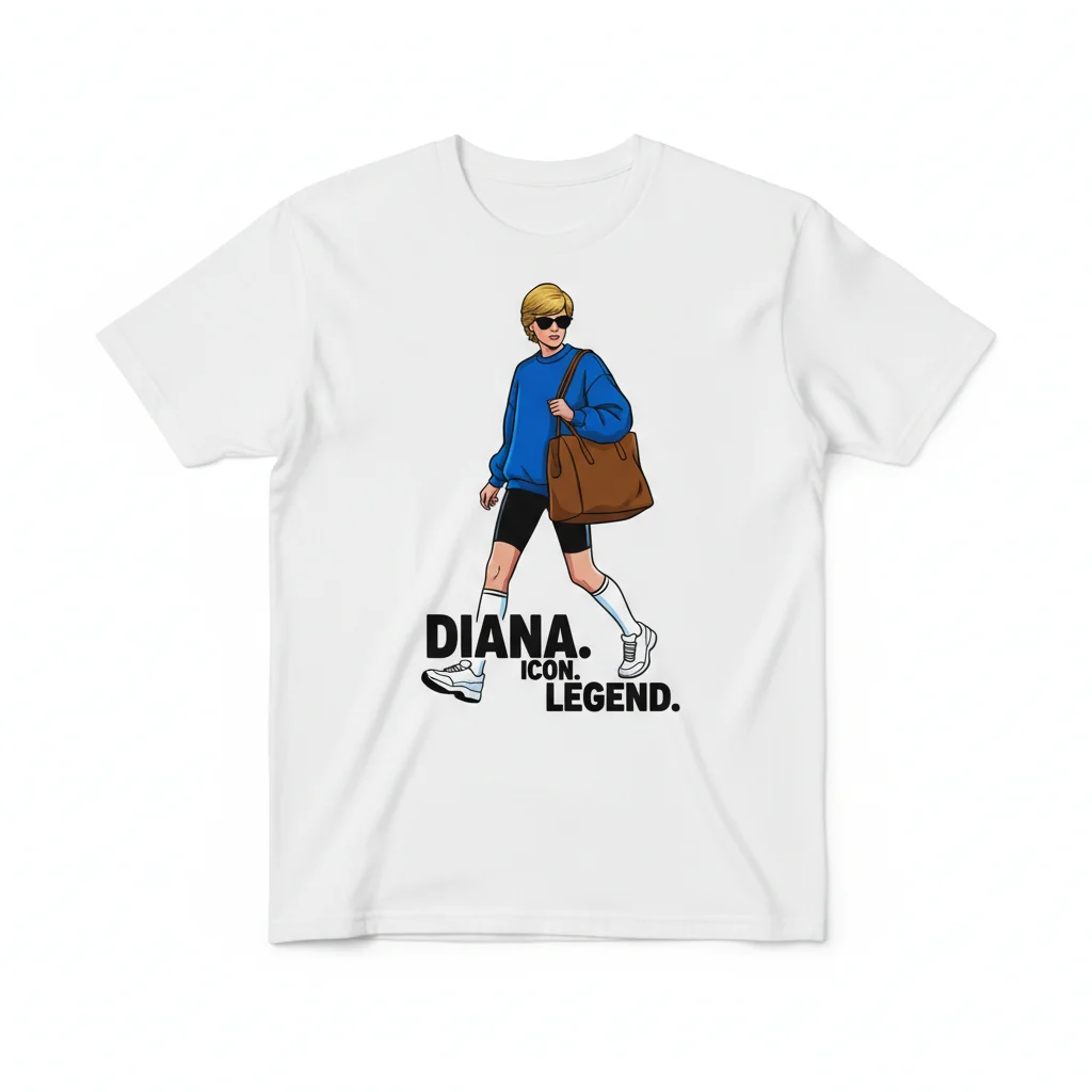 Princess Diana Biker Shorts Essential T-Shirt