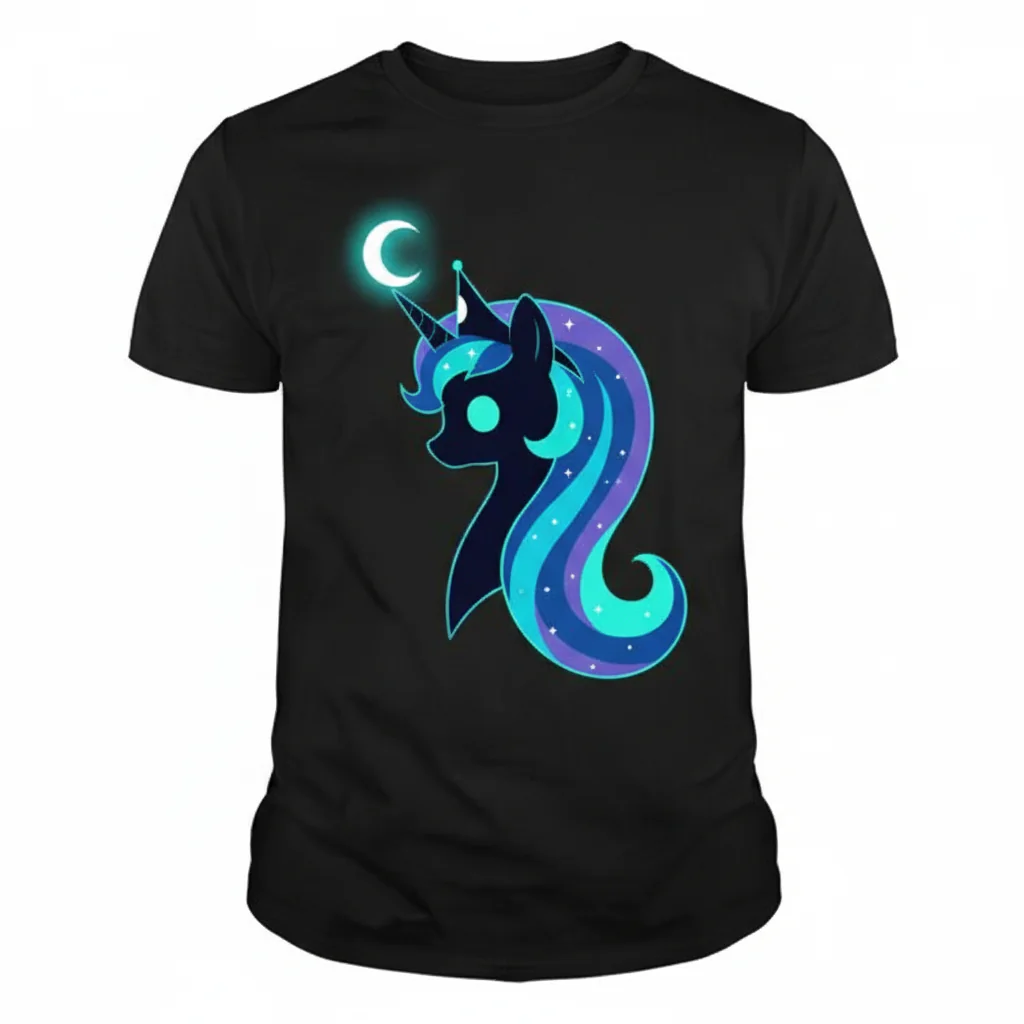 Princess Luna Anthro Graphic Tee - Soft Unisex T-Shirt