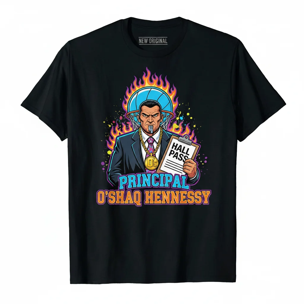 Principal O-Shaq Hennessy Essential T-Shirt – Iconic Graphic Tee