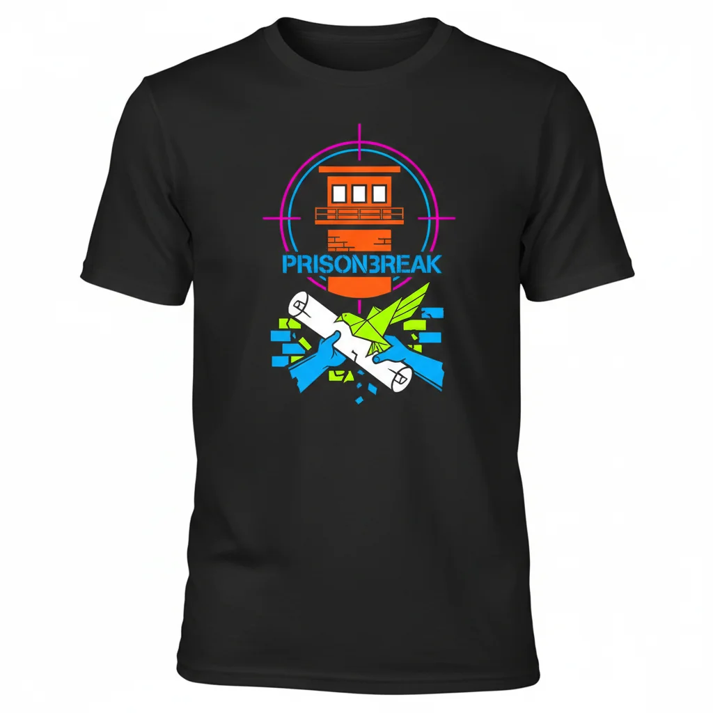 Prison Break Essential Graphic Tee - Fan Apparel