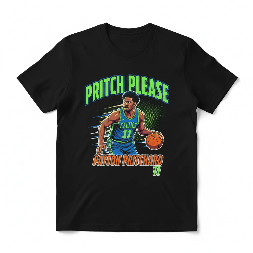 Pritch Please: The Payton Pritchard Signature Tee – Own the Game, Live the Legacy