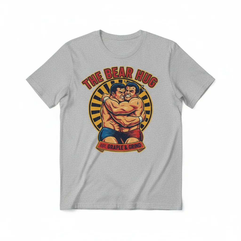 Bear Hug Pro Wrestling Move Essential Tee