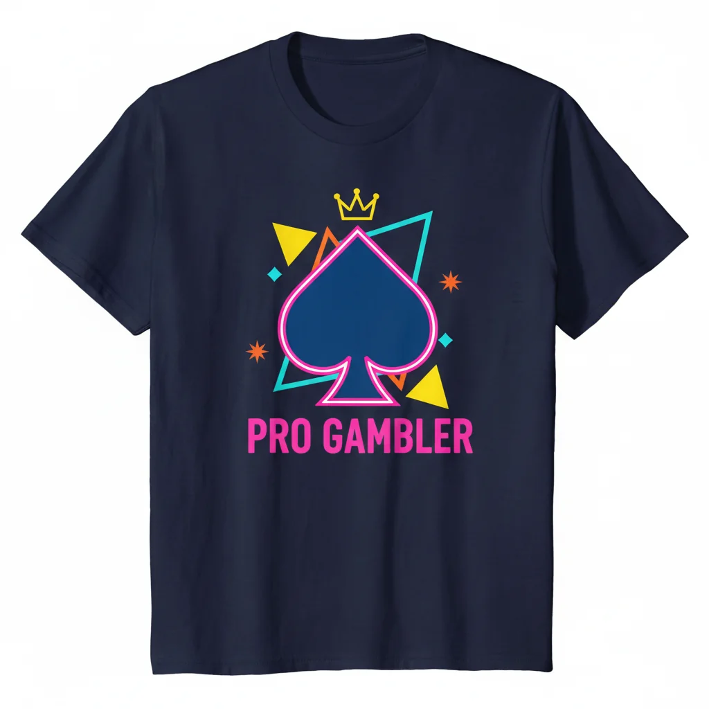 Professional Gambler Essential T-Shirt - Lucky High Roller Tee