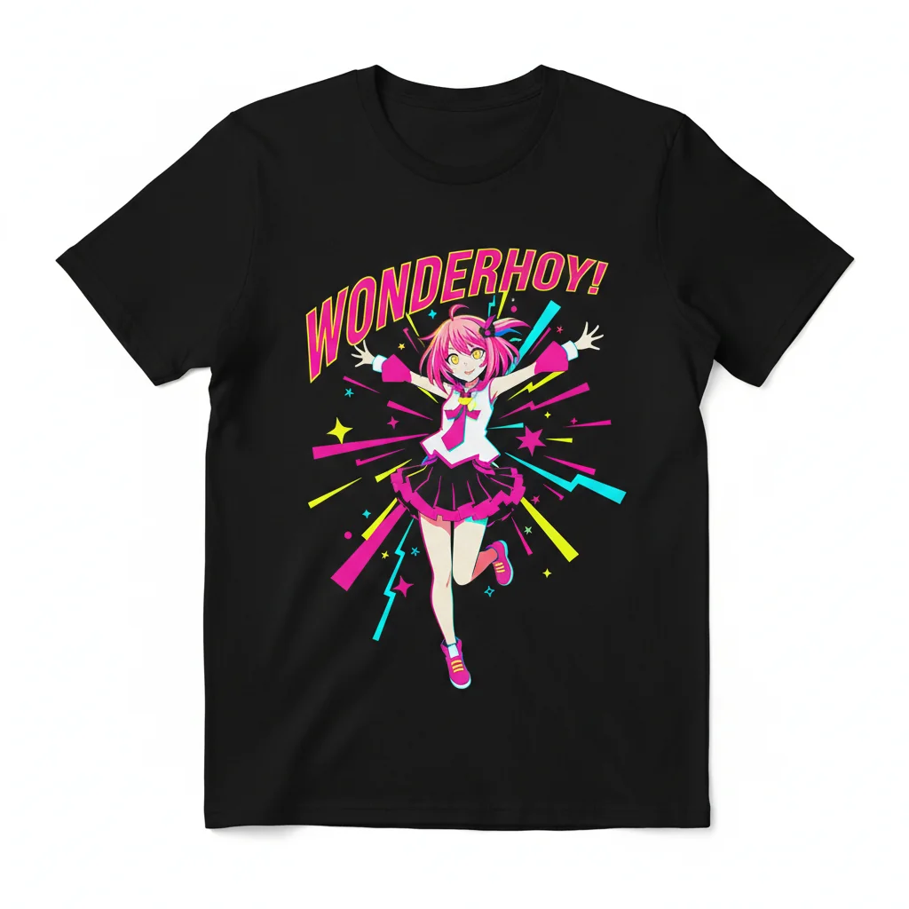 Project Sekai - Emu Otori - Wonderhoy! Essential T-Shirt - Official Merch