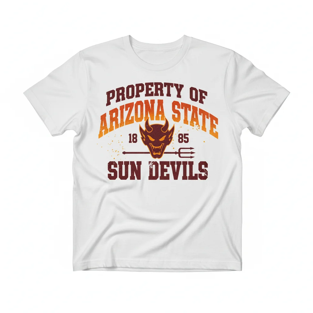 Arizona State Sun Devils 1885 Vintage Comfort Tee