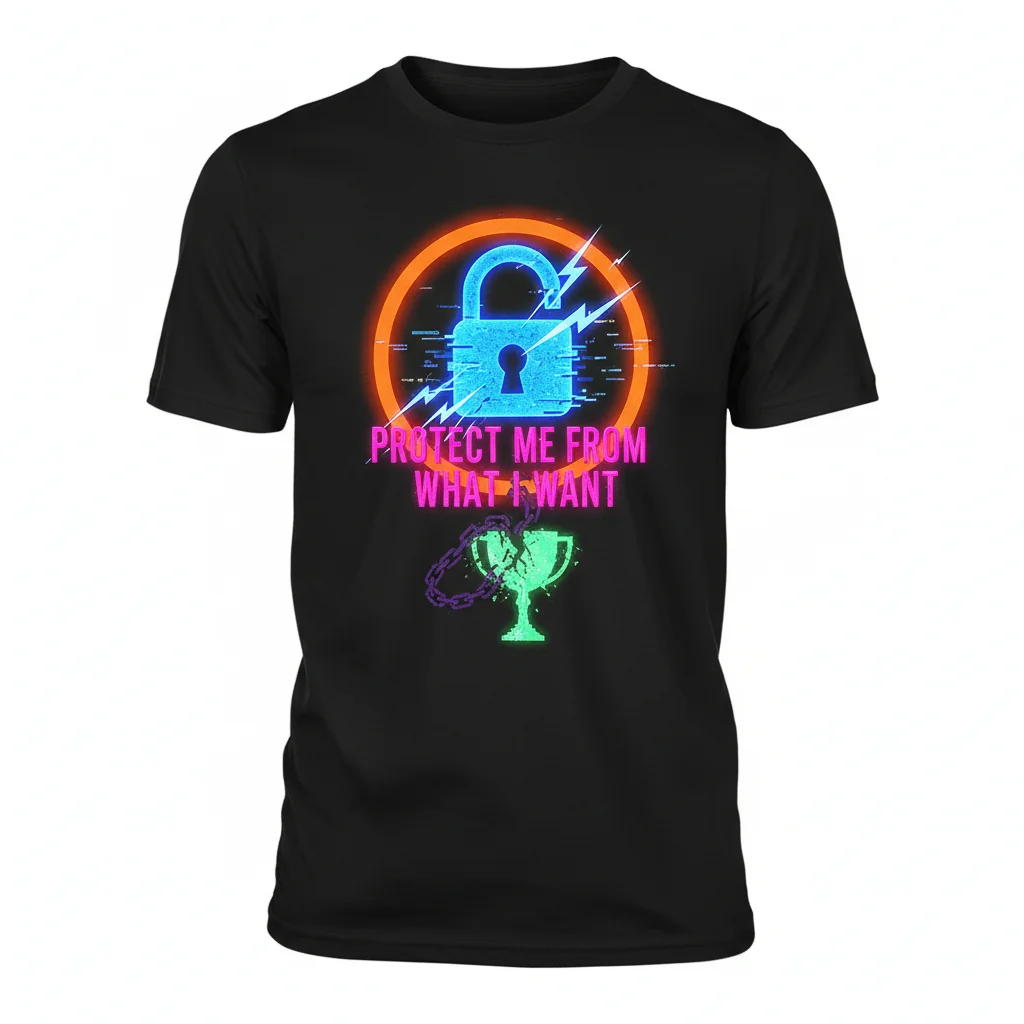 PROTECT ME FROM WHAT I WANT: Durable, Fade-Resistant Essential T-Shirt