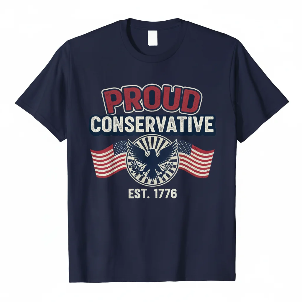 Proud Conservative T-Shirt - Express Your Values