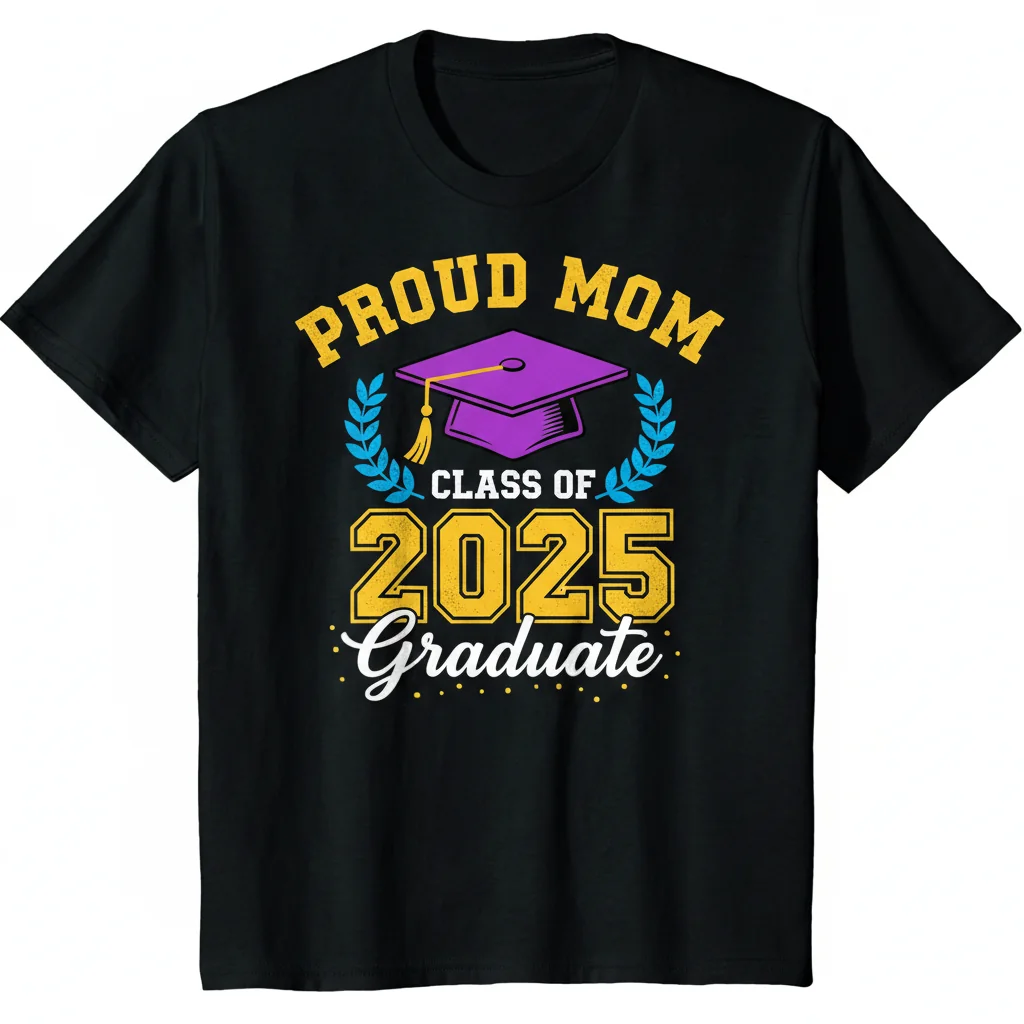 Proud Mom 2025 Graduate Tee | Street-Ready Style