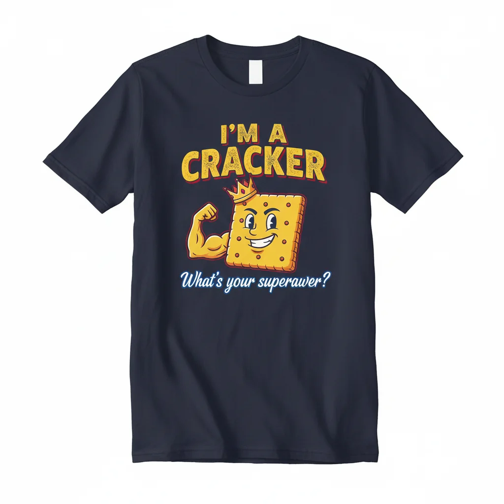 Divertida Camiseta Esencial "Orgulloso de ser un Cracker" - Meme, Humor, Frases Sarcásticas