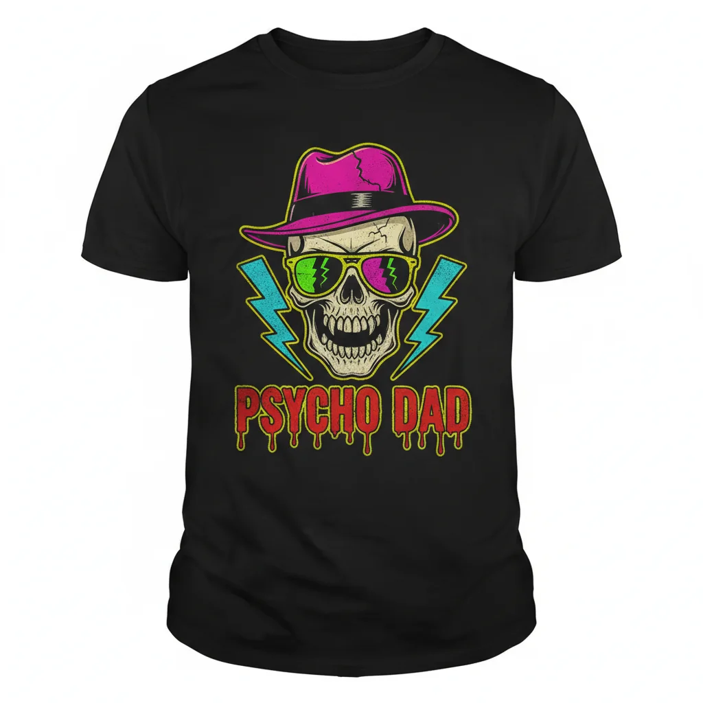 The 'Psycho Dad' Legacy: Essential T-Shirt Art