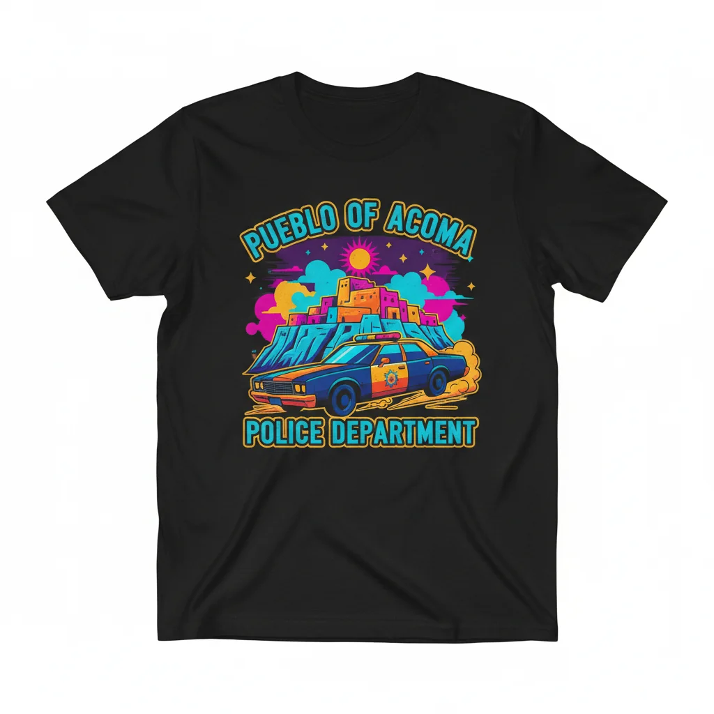 Pueblo of Acoma Police Department Essential T-Shirt – Official Tribute Tee