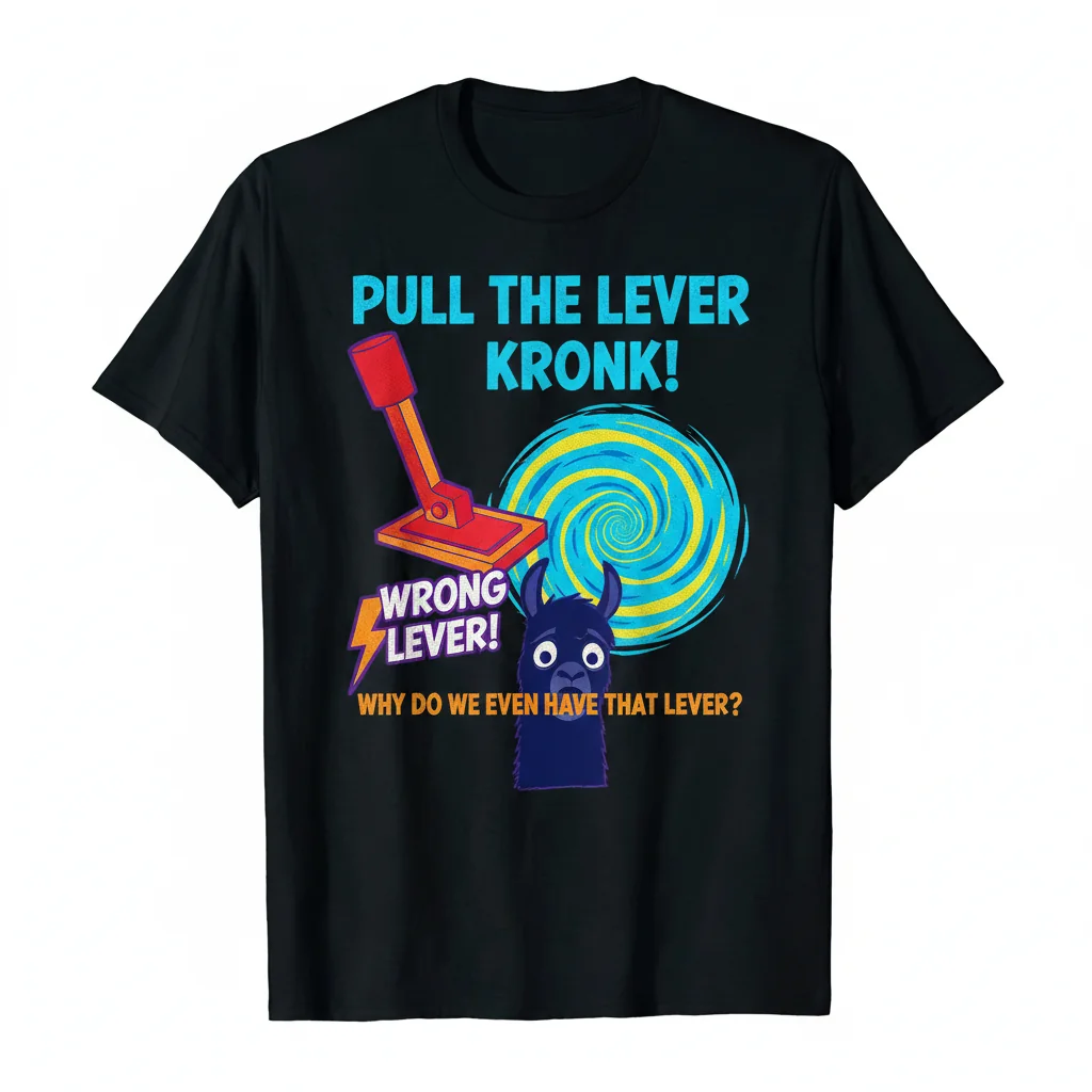 Emperor's New Groove "Wrong Lever, Kronk" Essential T-Shirt