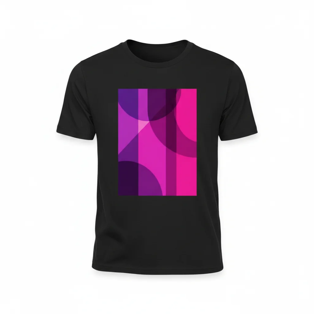 Purple & Pink Stripes Tee: Essential Street Vibe