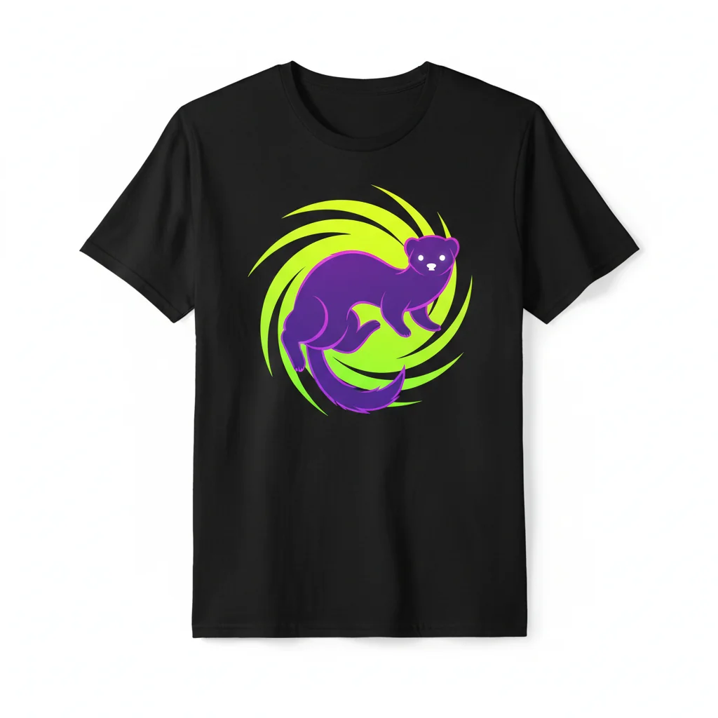 Purple Ferret Essential T-Shirt: Unmatched Comfort & Lasting Style