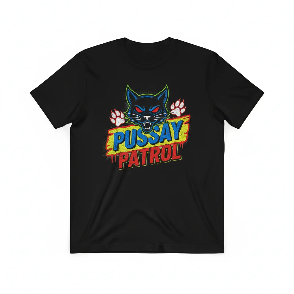 PUSSAY PATROL – Premium Unisex Essential T-Shirt: Built to Last