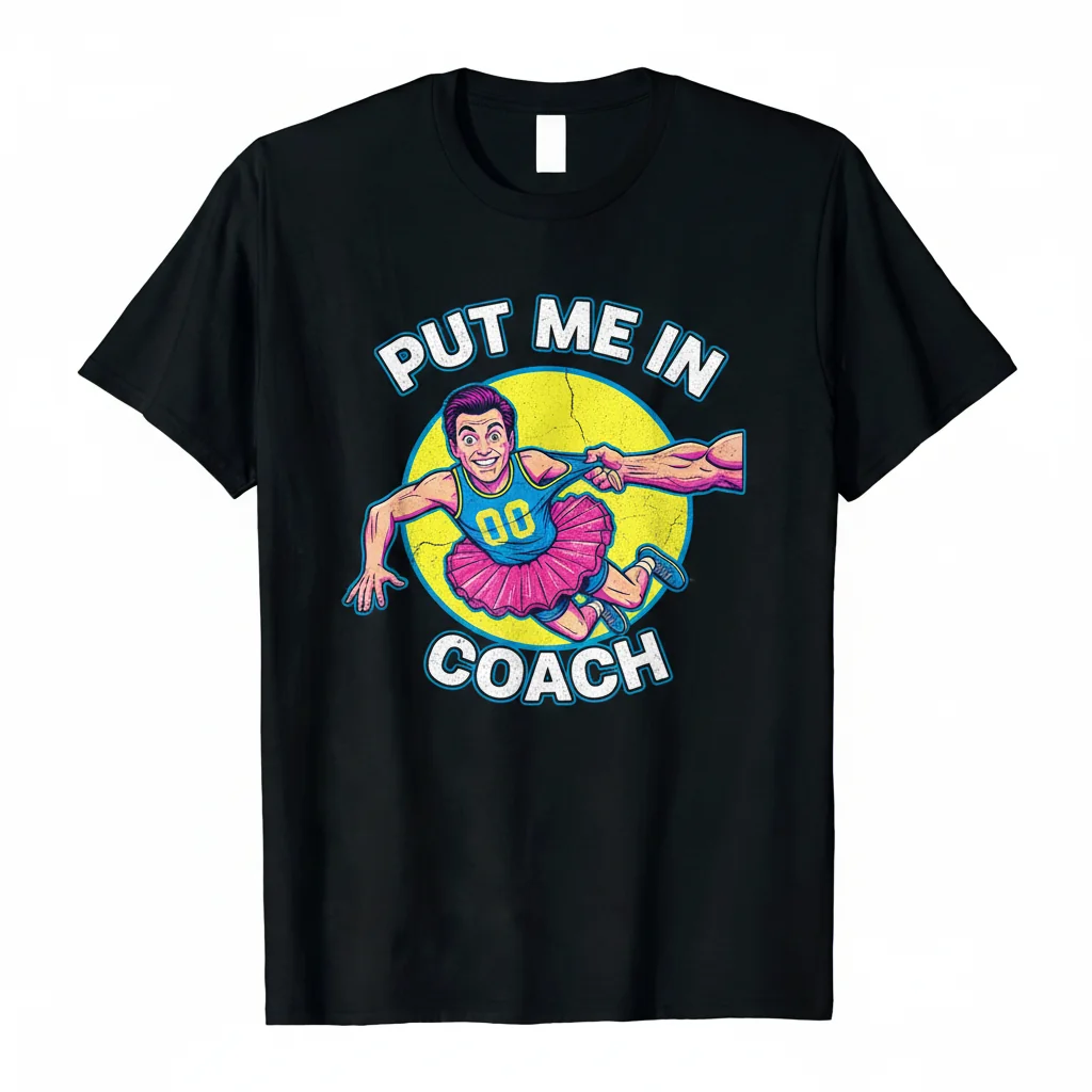 Put Me In Coach Jim Carrey Hugh Jackman Shirt – Essential Unisex T-Shirt