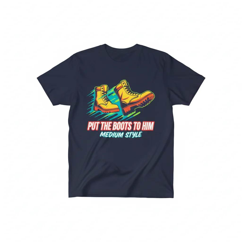 Put the Boots to Him: Embrace Your Inner Strength – Premium Tee