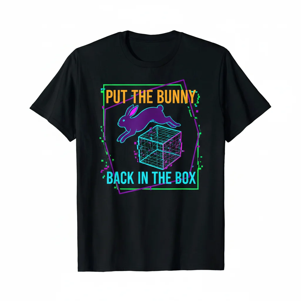 Put The Bunny Back in the Box – Ultra-Durable & Fade-Resistant Essential T-Shirt