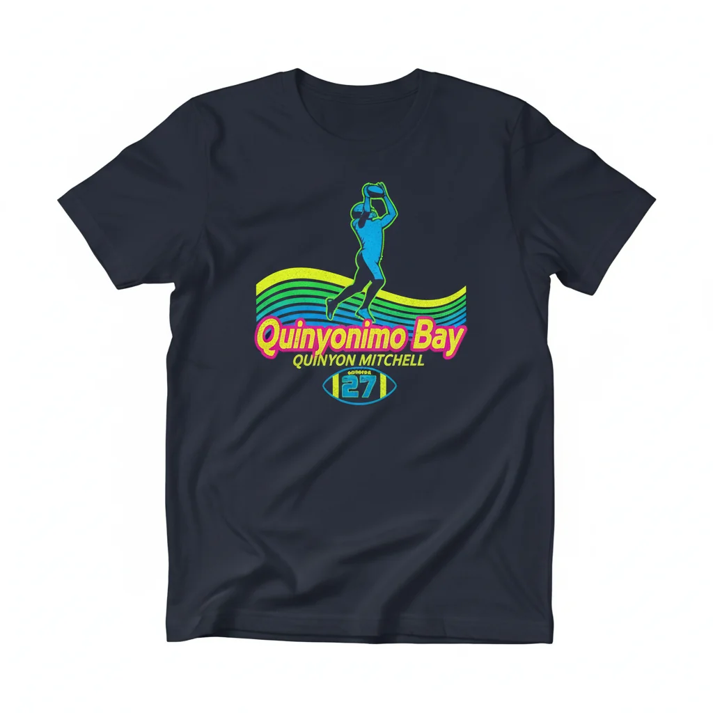 Quinyon Mitchell Football Fan T-Shirt - Quinyonimo Bay Inspired Apparel