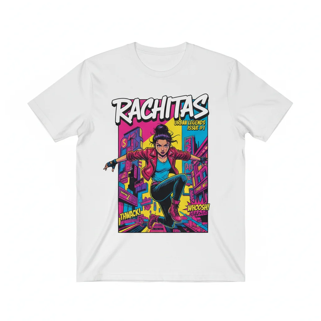 Rachitas Comic Cover Art Tee – Iconic Streetwear Essential