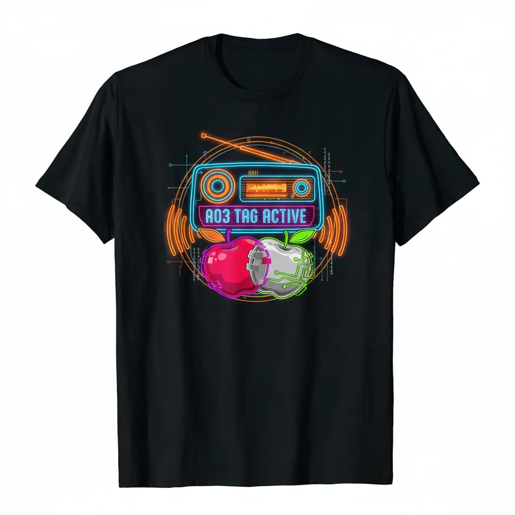 Radioapple Ao3 Tag Active T-Shirt - Unisex Comfort Tee