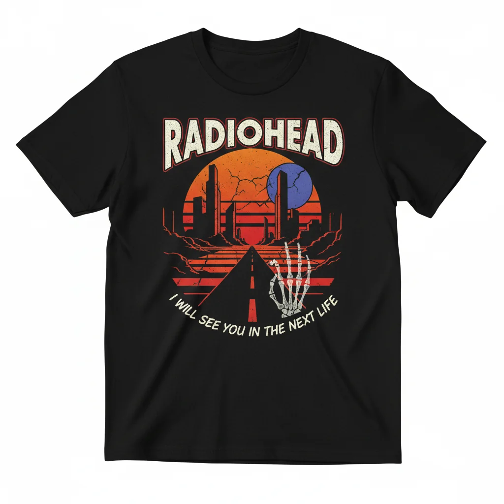 Radiohead 'I Will See You In The Next Life' Vintage Style Graphic Tee – Built to Last