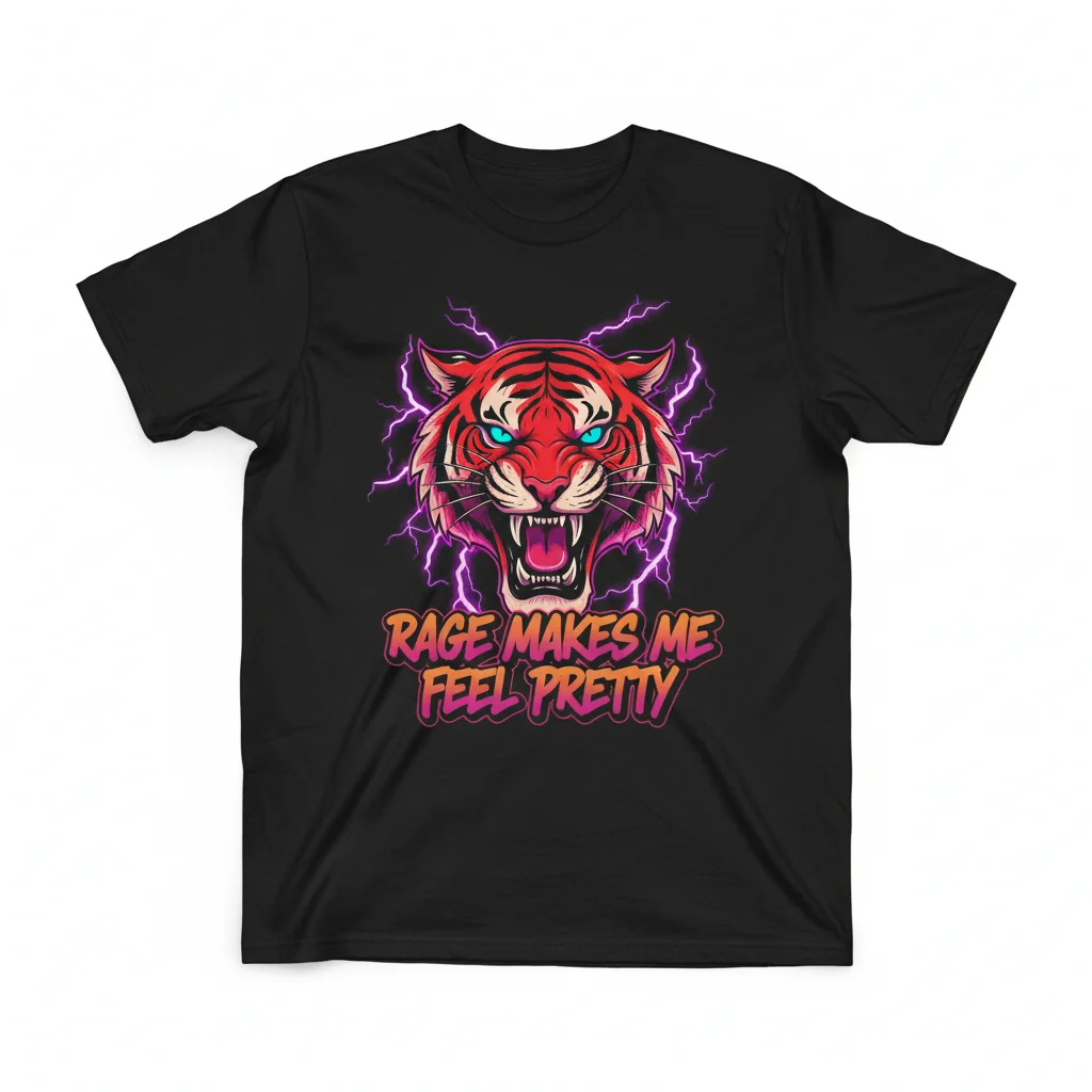 Rage Makes Me Feel Pretty - Graphic T-Shirt