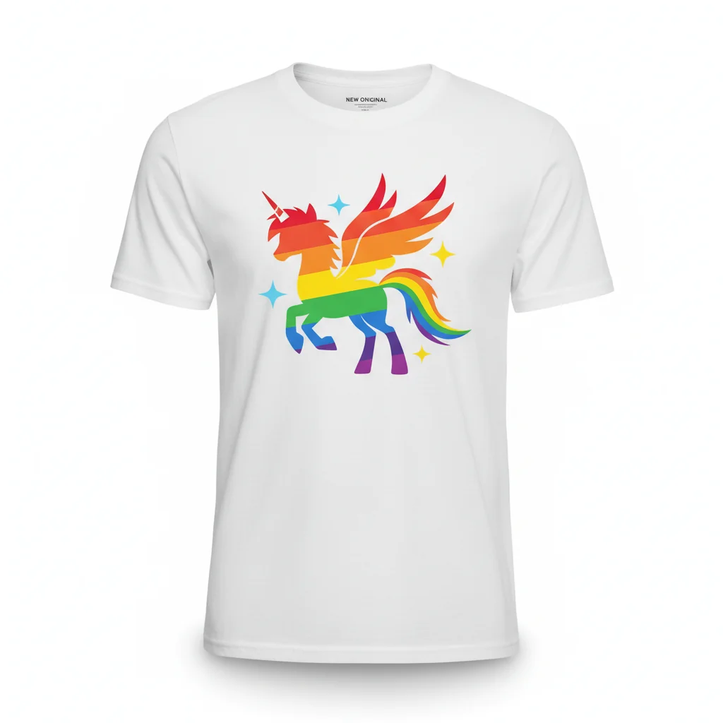 Rainbow Dash Alicorn T-Shirt – Premium Essential My Little Pony Tee for Fans