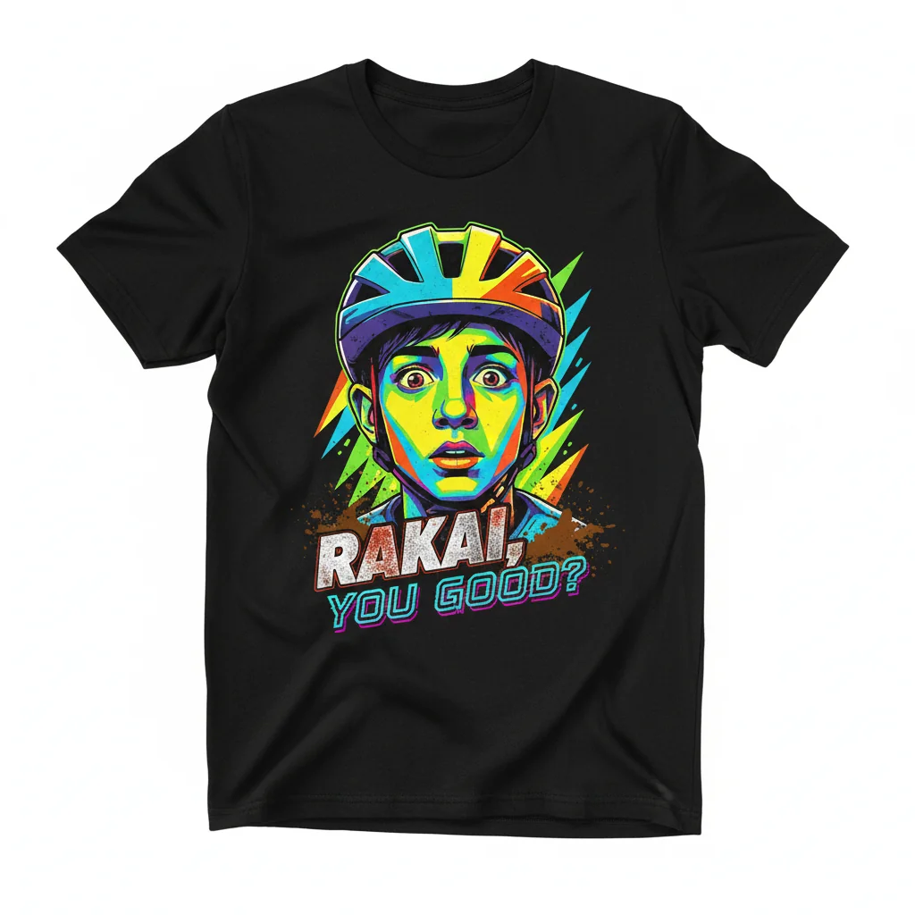The "Rakai, You Good?" Mud Meme Tee: A Nod to Digital Delights