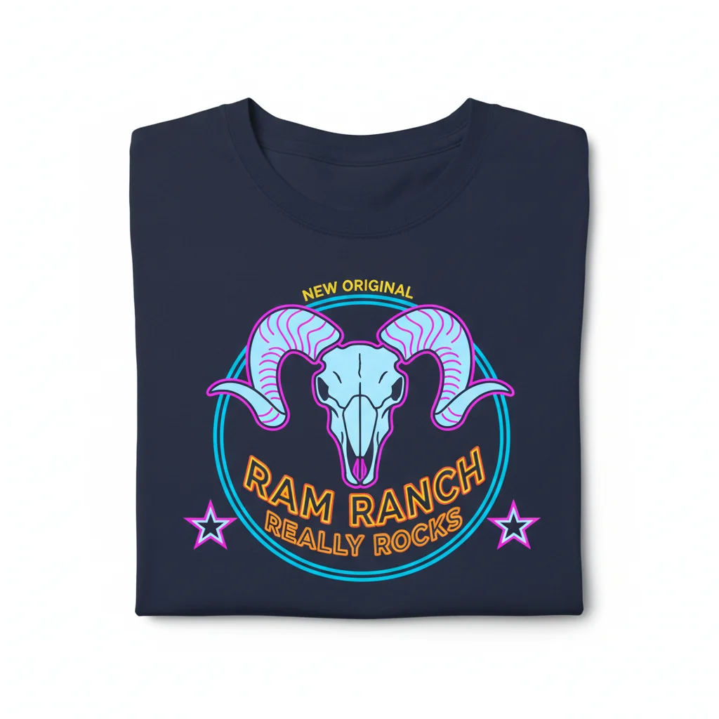 Ram Ranch T-Shirt - Really Rocks Essential Tee