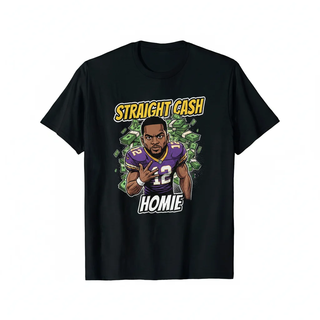 Randy Moss 'Straight Cash Homie' Graphic Tee