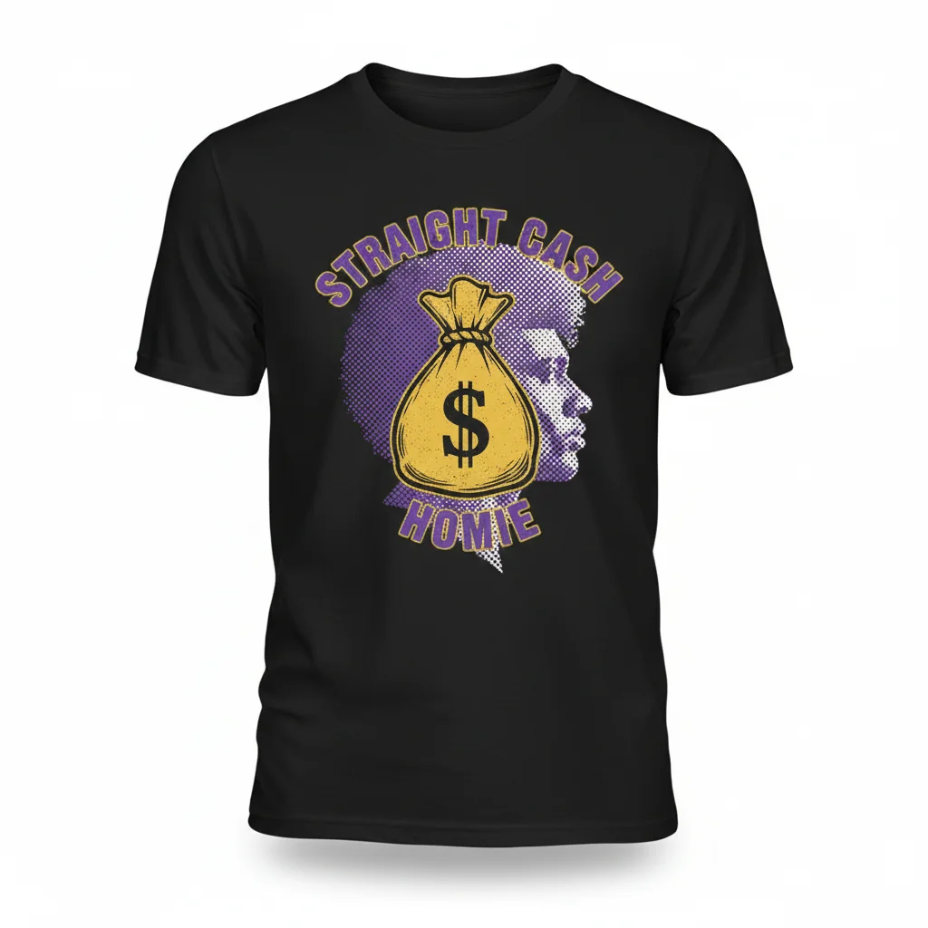 Randy Moss "Straight Cash Homie" Essential T-Shirt – Unmatched Comfort & Durability