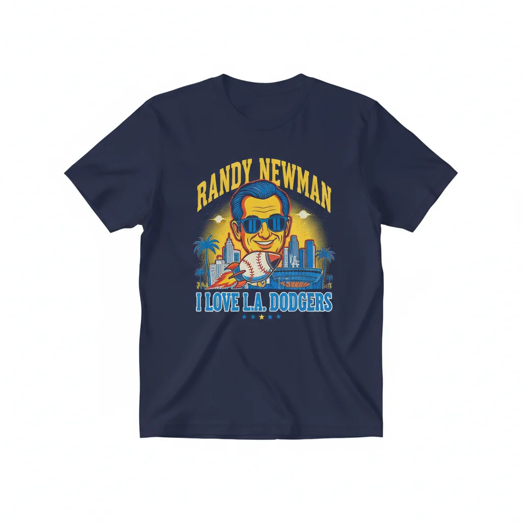 Randy Newman 'I Love LA' Dodgers Shirt | Premium Pre-Shrunk Cotton Tee
