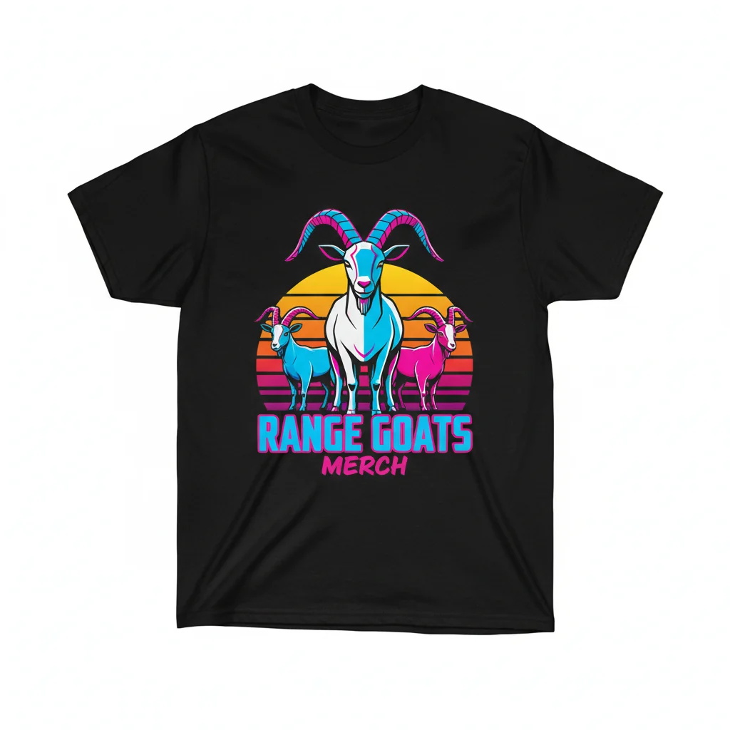 Range Goats Merch Essential T-Shirt - Premium Ring-Spun Cotton Tee