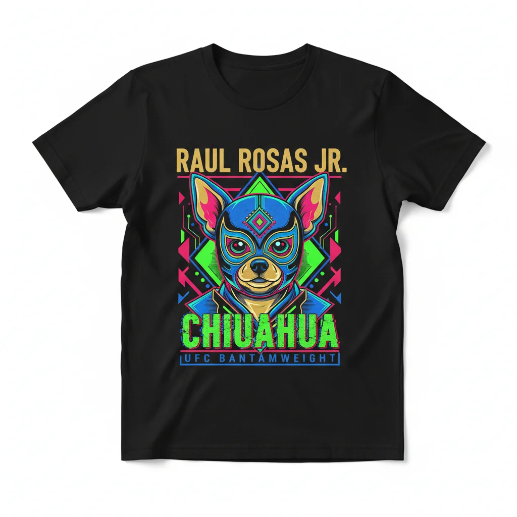 Raul Rosas Jr. 'Chiwiwi' UFC Bantamweight Graphic Tee | MMA Fan Shirt