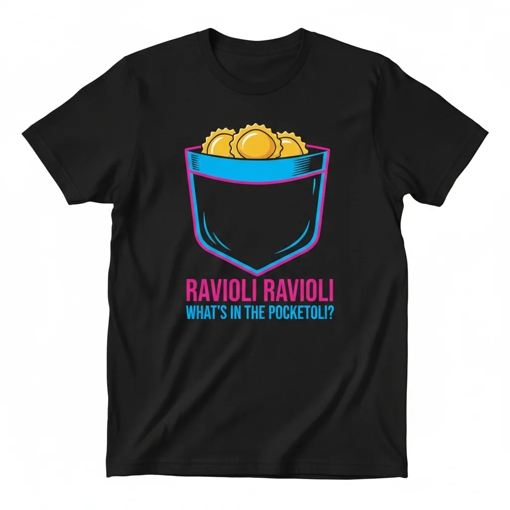 Ravioli Ravioli: Whimsical Wanderer's Essential Tee