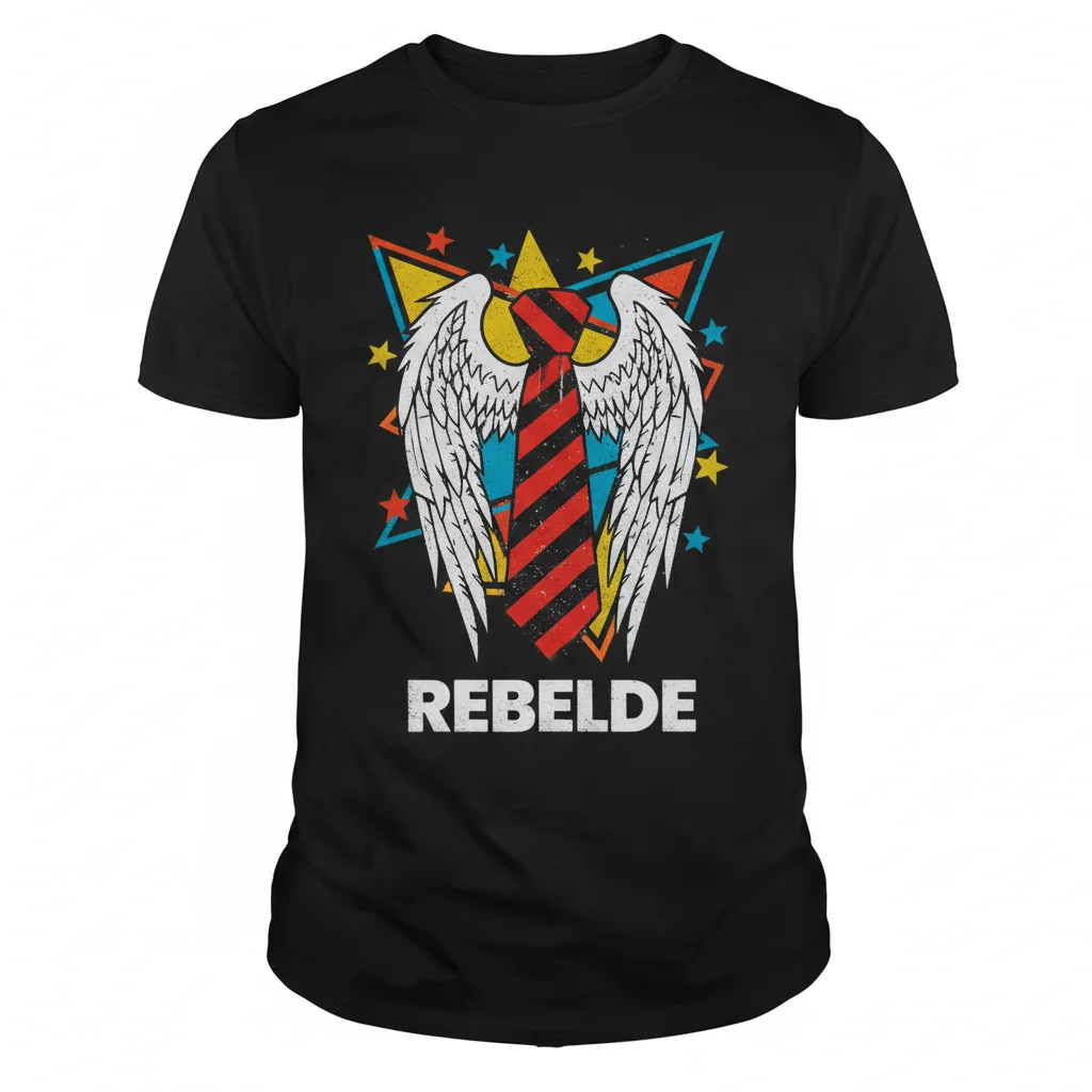RBD Tie REBELDE Red Graphic T-Shirt – Unrivaled Comfort & Lasting Style