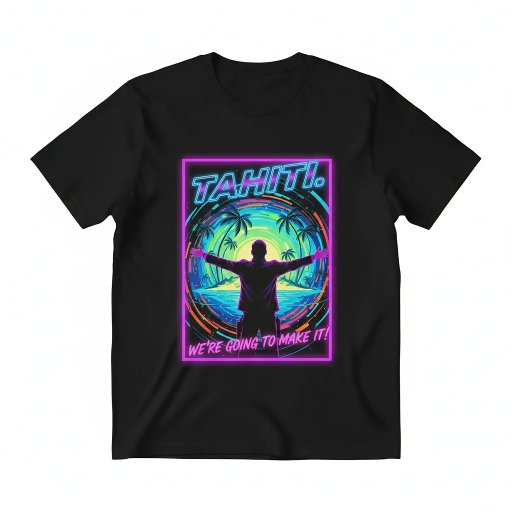 RDR2 Dutch's Tahiti Dream: The 'Have Some Goddamn Faith!' Premium Tee