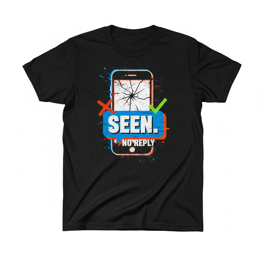 Read Receipt Essential T-Shirt – Premium Cotton, Retail Fit & Durable Print
