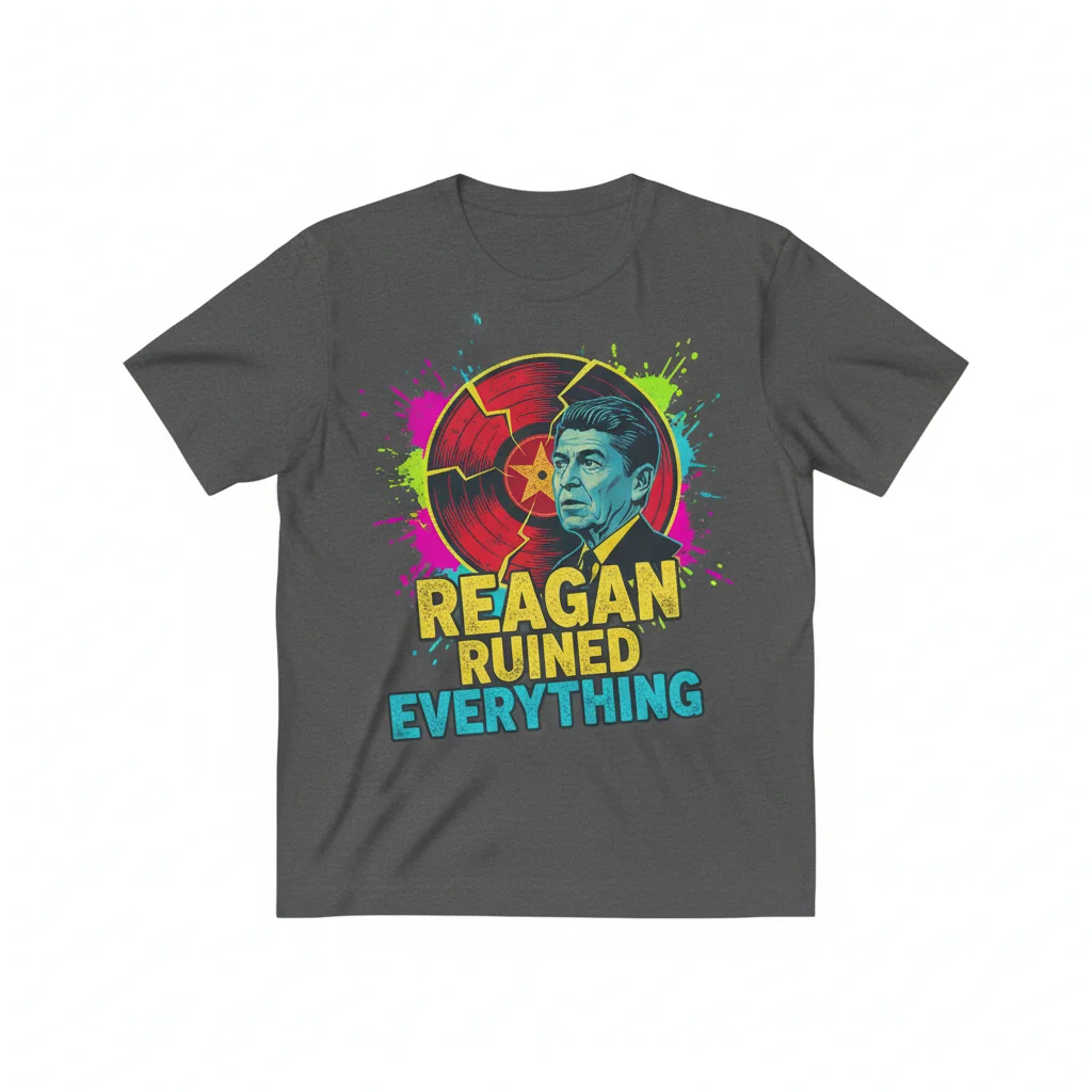 Reagan Ruined Everything (2) Essential T-Shirt – Premium Soft Cotton & Durable Print