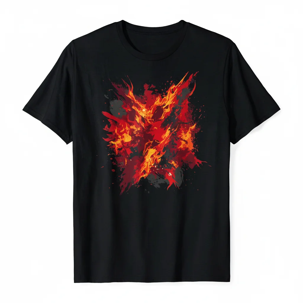 Scorching Sunset Canvas: The Essential Art Tee