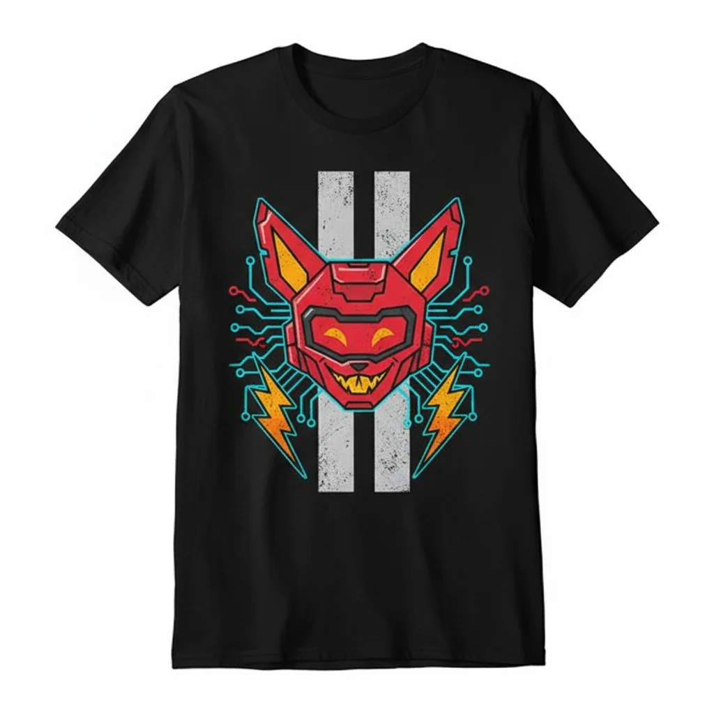 Camiseta Protogen Roja Esencial para Hombre y Mujer – Algodón Ring-Spun Premium