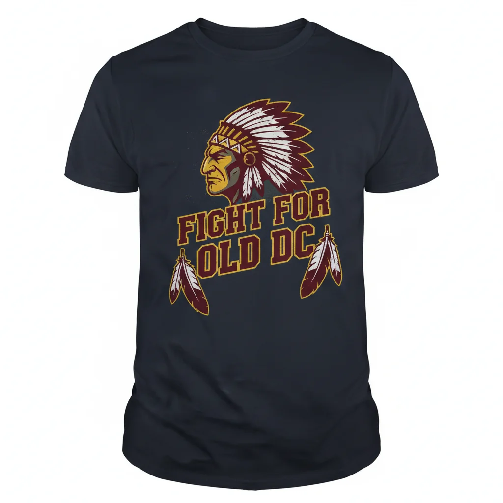 Redskins 'Fight for Old DC' – Premium Durability & Comfort T-Shirt